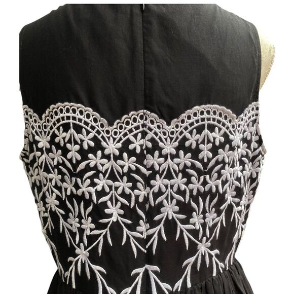 S.L.Fashions Dress 12 Revenge TV Style Charlotte Grayson Black White Embroidered - Picture 5 of 12